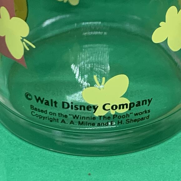 Disney Winnie the Pooh & Friends Drinking Glass Lot of 4 Eeyore Piglet Rabbit - Picture 8 of 10